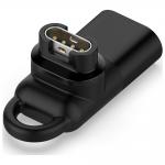 Adaptor incarcare Beline compatibil cu ceas Garmin, mama USB-C, Negru 3 - lerato.ro
