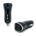 Incarcator auto Beline, 1xUSB, 1x USB-C, PD 30W, Negru 2 - lerato.ro