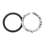 Inel magnetic universal Beline compatibil MagSafe, Montare cu banda adeziva, Negru 2 - lerato.ro