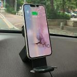 Suport auto Beline BLNWCH01, Dashboard / Windshield Mount, Incarcare Wireless 15W, Negru 12 - lerato.ro