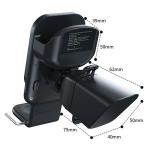 Suport auto Beline BLNWCH01, Dashboard / Windshield Mount, Incarcare Wireless 15W, Negru 6 - lerato.ro