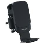 Suport auto Beline BLNWCH01, Dashboard / Windshield Mount, Incarcare Wireless 15W, Negru 7 - lerato.ro