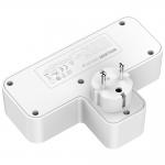 Prelungitor pentru interior Beline, 2 prize, 2xUSB-A, 1xUSB-C, 2500W, 10A, Alb 4 - lerato.ro