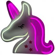 Neon decorativ LED Beline Light Unicorn, Alimentare USB, Multicolor