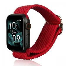 Curea Beline Textile Strap compatibila cu Apple Watch 38/40/41mm, Rosu