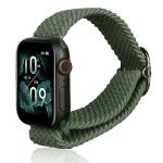 Curea Beline Textile Strap compatibila cu Apple Watch 38/40/41mm, Verde 2 - lerato.ro