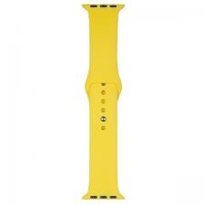 Curea Beline Silicone Strap compatibila cu Apple Watch 38/40/41mm, Galben