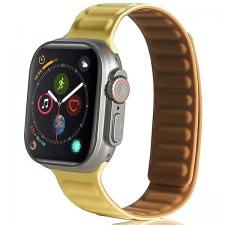 Curea Beline Magnetic Strap compatibila cu Apple Watch 38/40/41mm, Galben