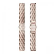 Accesorii Huawei Watch, Curea universala Beline Honeycomb, 20mm, Rose Gold, lerato.ro