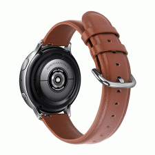 Accesorii Huawei Watch, Curea universala din piele ecologica Beline Elegance, 22mm, Maro, lerato.ro