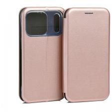 Carcasa Beline Magnetic Book compatibila cu iPhone 17 Pro, Rose Gold