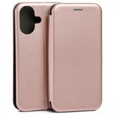 Carcasa Beline Magnetic Book compatibila cu iPhone 17, Rose Gold