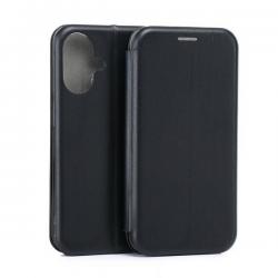 Carcasa Beline Magnetic Book compatibila cu iPhone 16, Negru