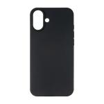 Carcasa Beline Silicone compatibila cu iPhone 16, Negru 2 - lerato.ro