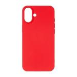 Carcasa Beline Silicone compatibila cu iPhone 16, Rosu 2 - lerato.ro