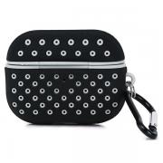 Carcasa Beline Sport Cover compatibila cu Apple AirPods Pro 2, Negru / Alb