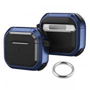 Carcasa Beline Solid Cover compatibila cu Apple AirPods Pro, Albastru
