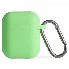 Carcasa Beline Silicone Cover compatibila cu Apple AirPods 1/2, Verde