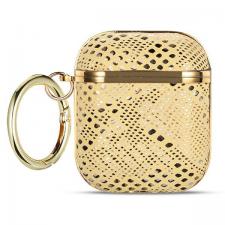 Carcasa Beline Elegance Cover compatibila cu Apple AirPods 1/2, Gold