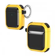 Carcasa Beline Solid Cover compatibila cu Apple AirPods 1/2, Yellow