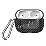 Carcasa Beline Carbon Cover compatibila cu Apple AirPods Pro 2, Negru 3 - lerato.ro