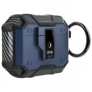 Carcasa Beline Click Cover compatibila cu Apple AirPods 4, Albastru