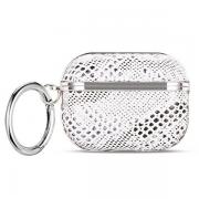 Carcasa Beline Elegance Cover compatibila cu Apple AirPods 3, Silver