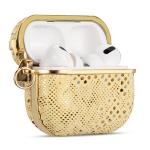 Carcasa Beline Elegance Cover compatibila cu Apple AirPods 3, Gold 3 - lerato.ro