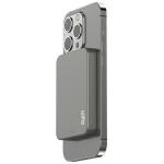 Baterie externa Cellline Mini compatibila MagSafe, 5000mAh, PD 3A, Incarcare Wireless 15W, USB-C, Gri 5 - lerato.ro