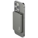 Baterie externa Cellline Mini compatibila MagSafe, 5000mAh, PD 3A, Incarcare Wireless 15W, USB-C, Gri 6 - lerato.ro