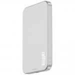 Baterie externa Cellline compatibila MagSafe, 5000mAh, PD 3A, Incarcare Wireless 15W, USB-C, Gri 3 - lerato.ro