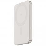 Baterie externa Cellline compatibila MagSafe, 5000mAh, PD 3A, Incarcare Wireless 15W, USB-C, Gri 4 - lerato.ro