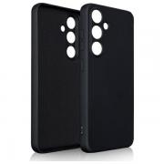 Carcasa Beline Silicone Case compatibila cu Samsung Galaxy S25, Negru