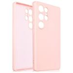 Carcasa Beline Silicone Case compatibila cu Samsung Galaxy S25 Ultra, Roz 3 - lerato.ro