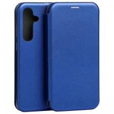 Carcasa flip cover Beline Magnetic Book compatibila cu Samsung Galaxy S24 FE, Albastru
