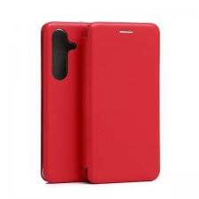 Carcasa flip cover Beline Magnetic Book compatibila cu Samsung Galaxy S24, Rosu