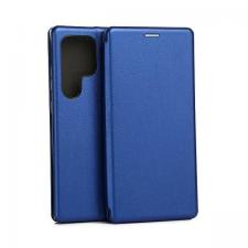 Carcasa flip cover Beline Magnetic Book compatibila cu Samsung Galaxy S24 Ultra, Albastru