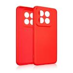 Carcasa Beline Silicone Case compatibila cu Xiaomi 14 Pro, Rosu 3 - lerato.ro