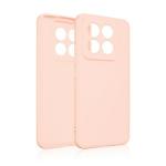 Carcasa Beline Silicone Case compatibila cu Xiaomi 14 Pro, Roz 3 - lerato.ro