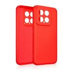 Carcasa Beline Silicone Case compatibila cu Xiaomi 14, Rosu 3 - lerato.ro