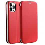Carcasa flip cover Beline Magnetic Book compatibila cu iPhone 15 Pro Max, Rosu