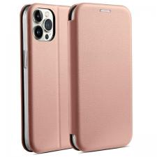 Carcasa flip cover Beline Magnetic Book compatibila cu iPhone 15 Pro Max, Rose Gold
