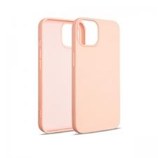 Carcasa Beline Silicone Case compatibila cu iPhone 15, Rose Gold