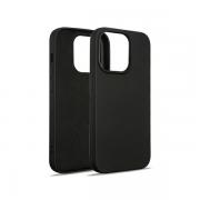 Carcasa Beline Silicone Case compatibila cu iPhone 15 Pro, Negru