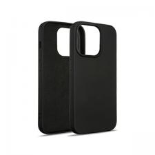 Carcasa Beline Silicone Case compatibila cu iPhone 15 Pro, Negru
