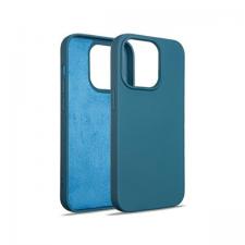 Carcasa Beline Silicone Case compatibila cu iPhone 15 Pro, Albastru
