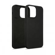 Carcasa Beline Silicone Case compatibila cu iPhone 15 Pro Max, Negru