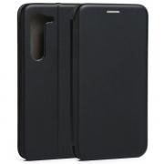 Carcasa flip cover Beline Magnetic Book compatibila cu Samsung Galaxy S23 Plus, Negru