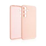 Carcasa Beline Silicone Case compatibila cu Samsung Galaxy S24, Roz 3 - lerato.ro