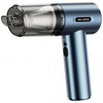 Aspirator wireless MajesticLine, 6 duze, 16000Pa, 6000 mAh, 69dB, USB-C, Cablu incarcare inclus, Albastru 2 - lerato.ro